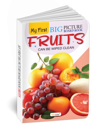 My First Big Picture Board Book Fruits : Fun educational books for toddlers, Learning book for preschoolers, Picture board book for kids, Montessori learning book for toddlers