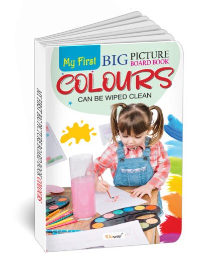 My First Big Picture Board Book Colours : Fun educational books for toddlers, Learning book for preschoolers, Picture board book for kids, Montessori learning book for toddlers