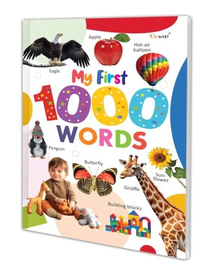 My First 1000 Words book : Kids educational book, Toddler educational workbook, Educational picture book for children
