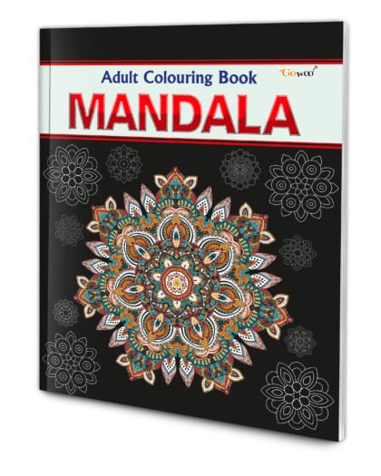 Mandala - Adult Colouring Book : Fun colouring for Kids and Adults, Creative coloring Book, Mindfulness coloring book, Relaxing coloring book