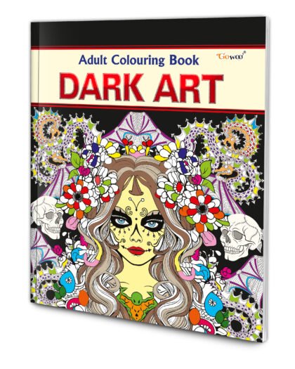 Dark Art - Adult Colouring Book : Fun colouring for Kids and Adults, Creative coloring Book, Mindfulness coloring book, Relaxing coloring book